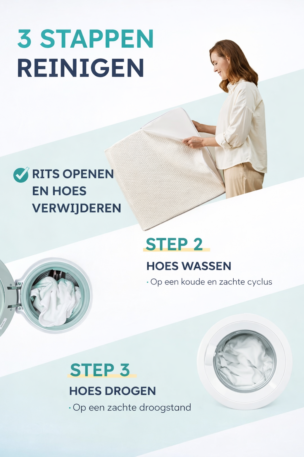 ELEVIA™ COMFORT WEDGE | CALMERE NACHTEN, BETERE ONDERSTEUNING