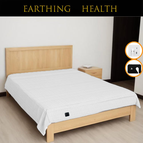 Earth grounding bed sheet