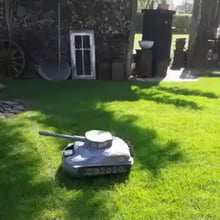 Robotgrasmaaier “Panzer M1” (Duitse Tank Edition)