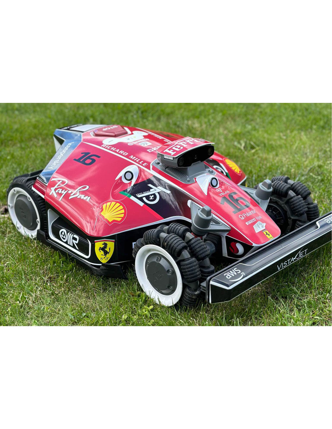 Robotgrasmaaier “F1 TurboRacer” (Formula One Edition)