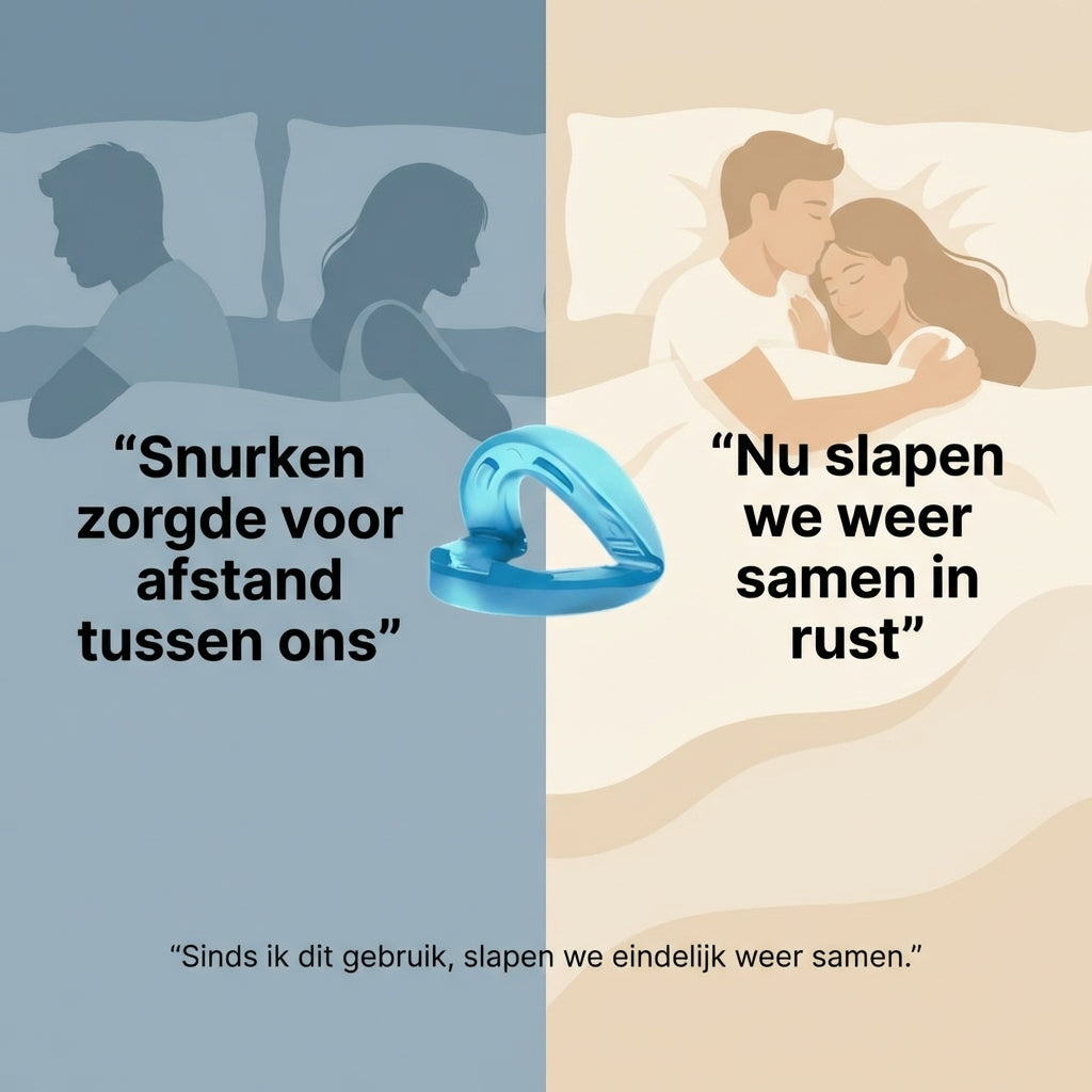 NIGHTREST™ Anti-Snurk Mondstuk – Rustige Nachten Zonder Snurken