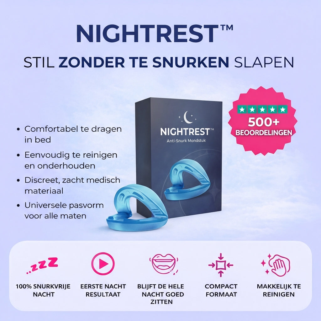 NIGHTREST™ Rustige nachten, zonder gedoe