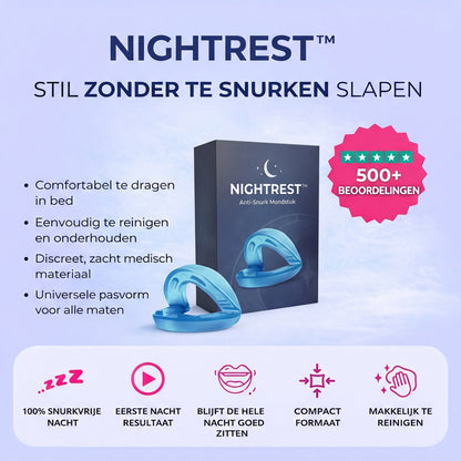 NIGHTREST™ Rustige nachten, zonder gedoe