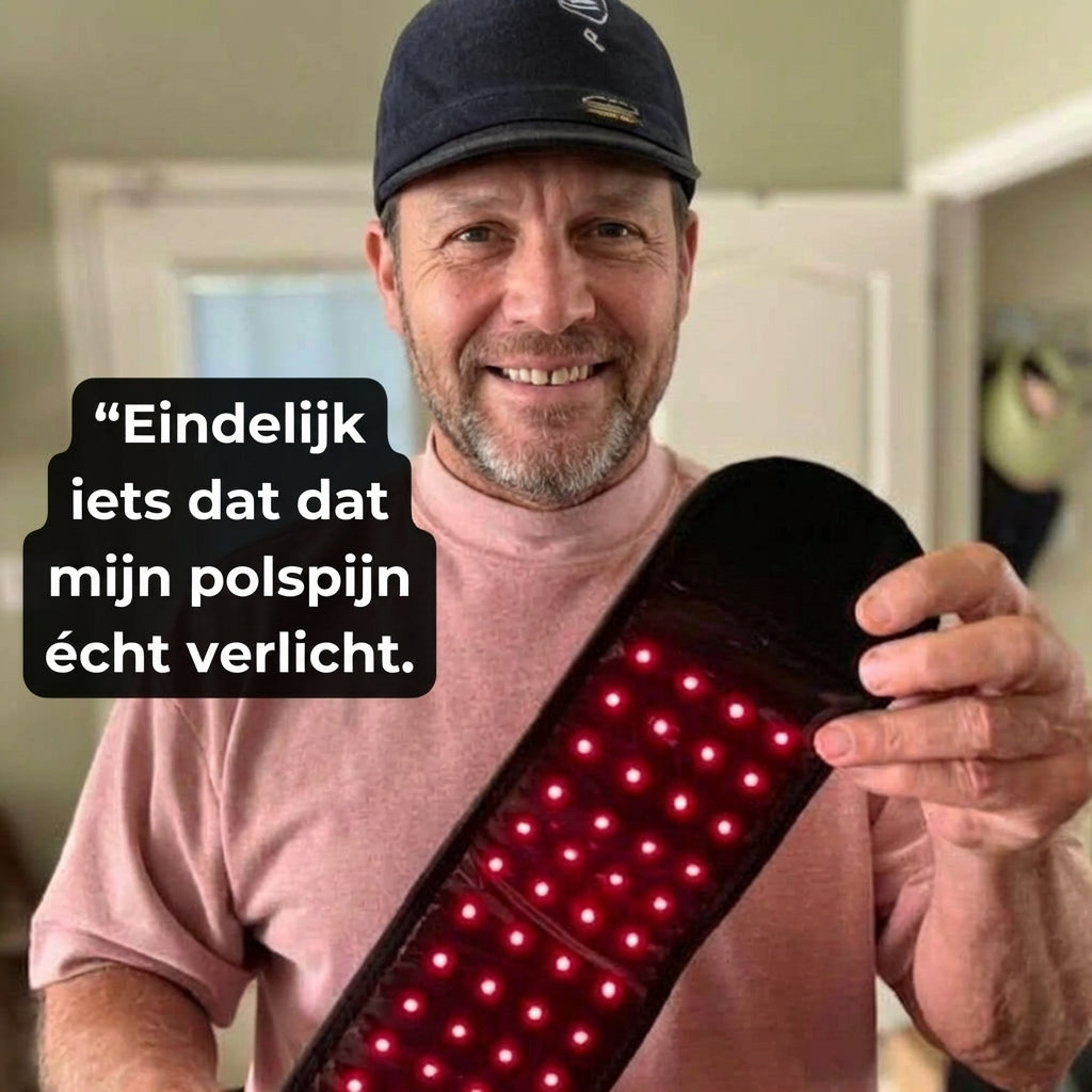 LUMIWRAP™ | VERLICHT POLSPIJN IN 20 MINUTEN