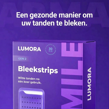 LUMORA™ WHITENING STRIPS | ZICHTBAAR WITTERE TANDEN ZONDER GEVOELIGHEID