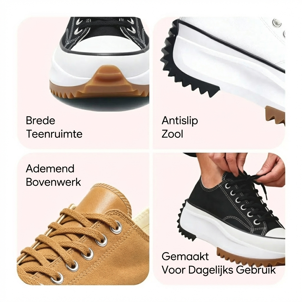 VIRENA FLOWSTEP™ | DE HELE DAG COMFORT ZONDER VOETPIJN